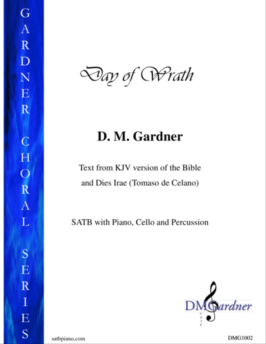 Day of Wrath (SATB, Cello Solo, Narrator, Piano, Perc) 4-Part scores gallery preview page 2