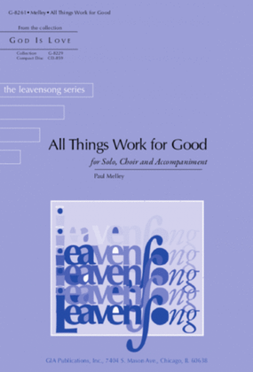 Book cover for All Things Work for Good - Guitar edition