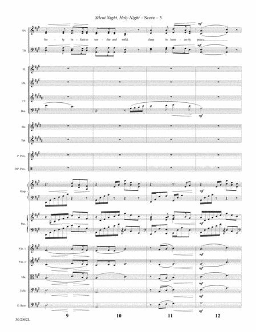 <br>Sheet music extract