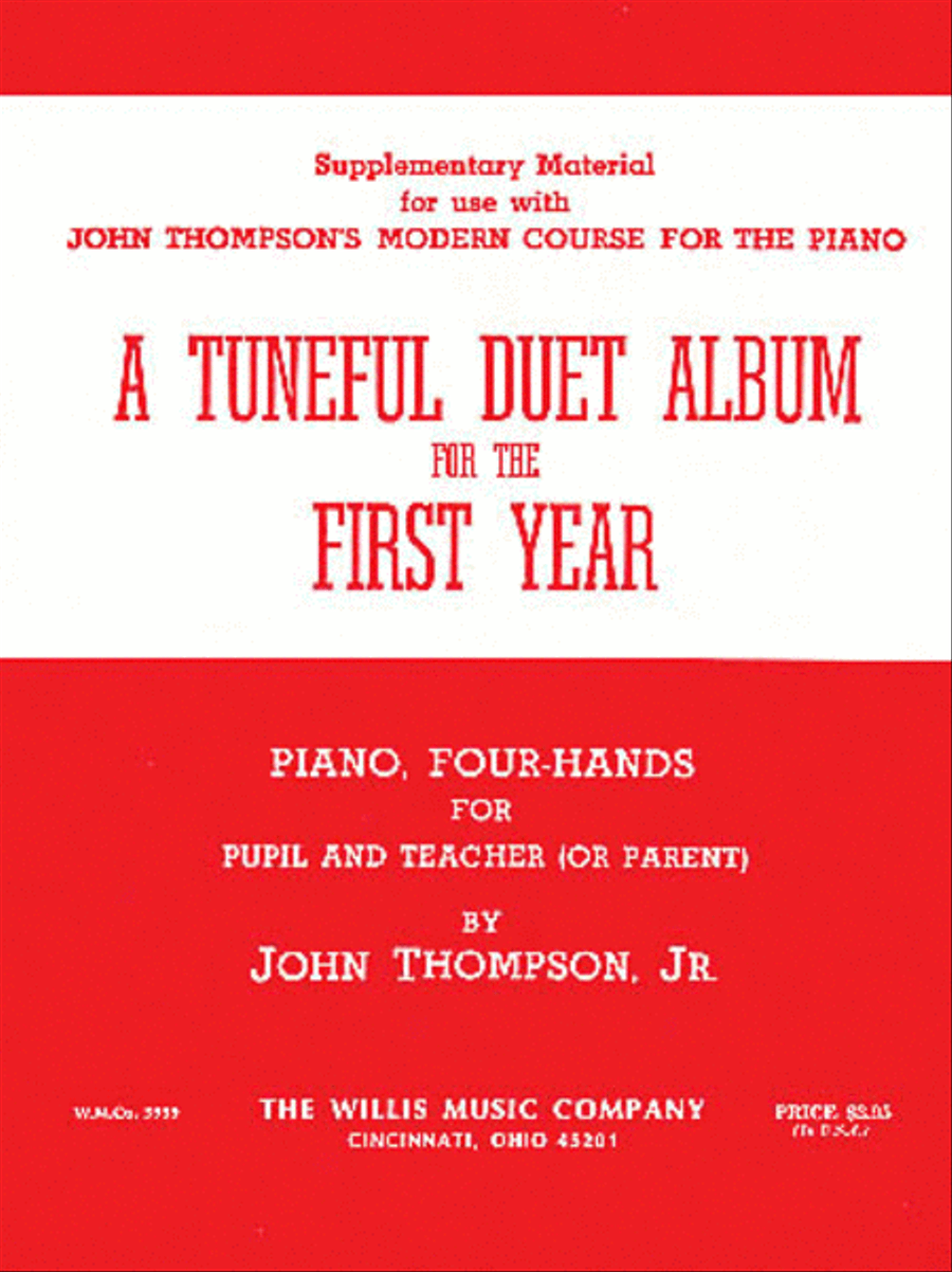 Tuneful Duet Album for the First Year Easy Piano scores gallery preview page 1