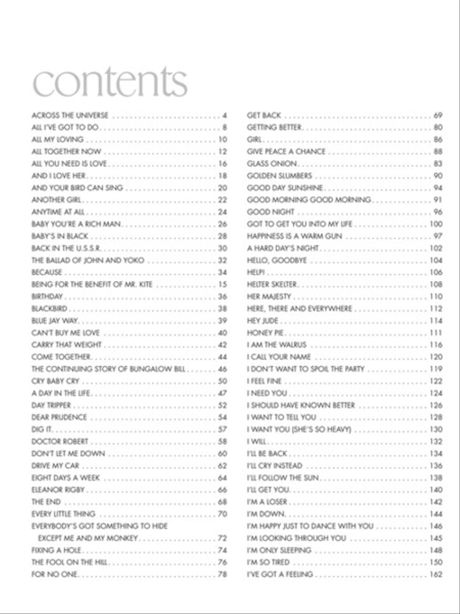 The Beatles Complete - Easy Guitar Easy Guitar scores gallery preview page 2