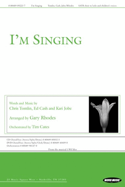 I'm Singing - CD ChoralTrax