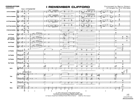 I Remember Clifford: Score