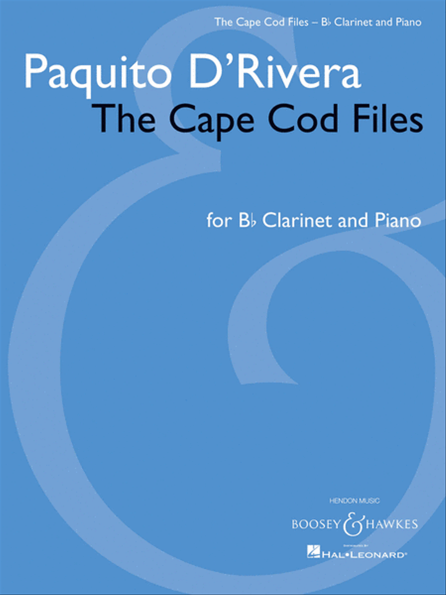 Paquito D'Rivera – The Cape Cod Files B-Flat Clarinet scores gallery preview page 1