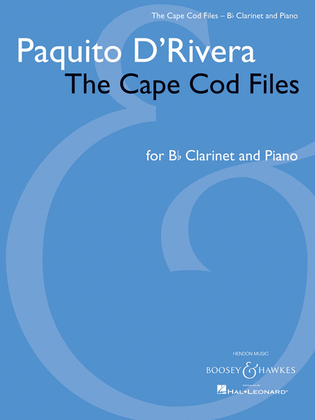 Book cover for Paquito D'Rivera – The Cape Cod Files