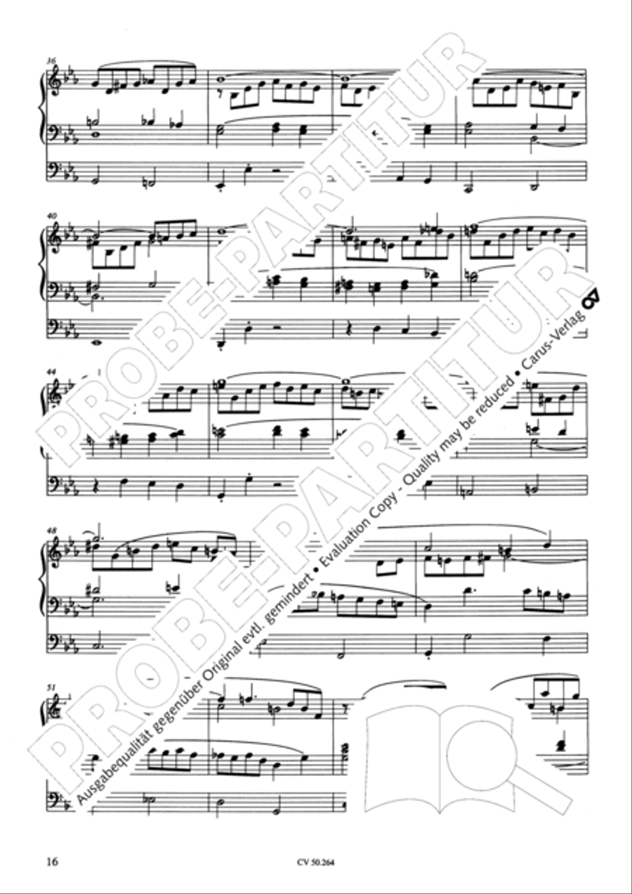 Free organ music for the Worship Service Organ Solo scores gallery preview page 17