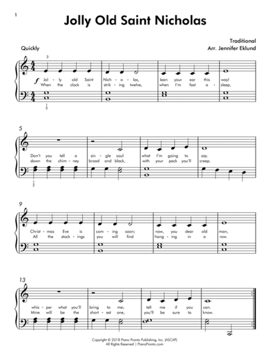 Easy Christmas Solos (Songbook) image number null