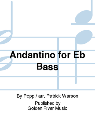 Andantino for Eb Bass