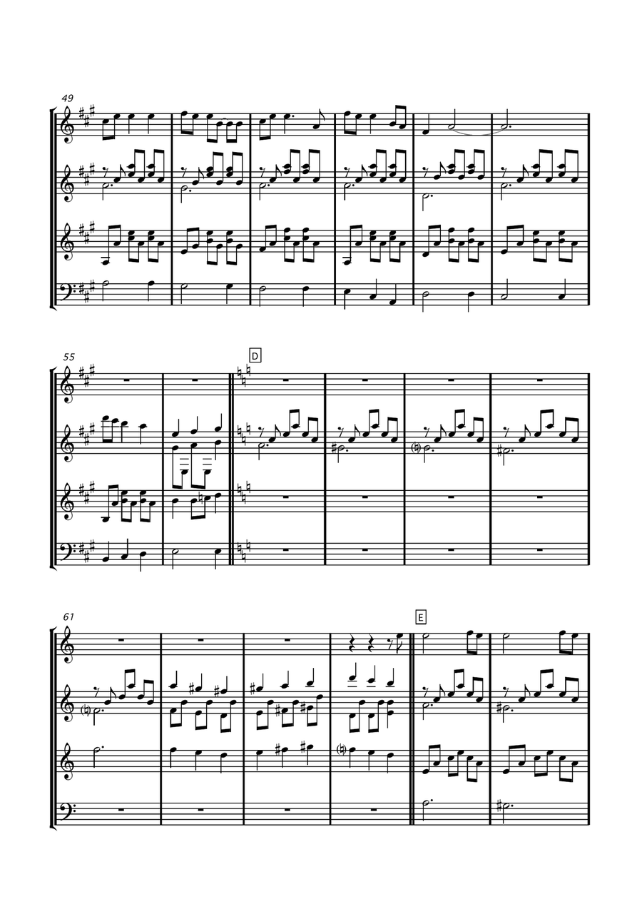 Time In A Bottle Flute scores gallery preview page 6