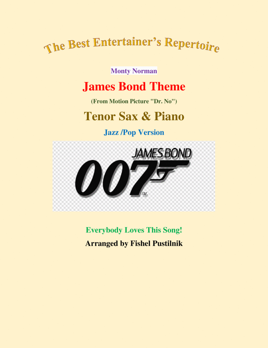 James Bond Theme Woodwind Duet scores gallery preview page 1