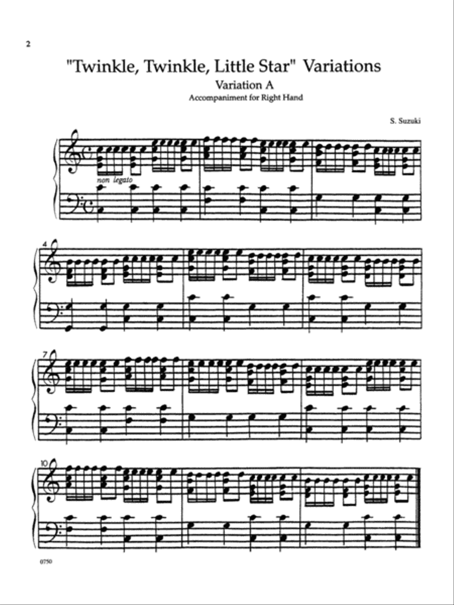 Suzuki Piano Ensemble Music for Piano Duo, Volume 1 Piano Accompaniment scores gallery preview page 3