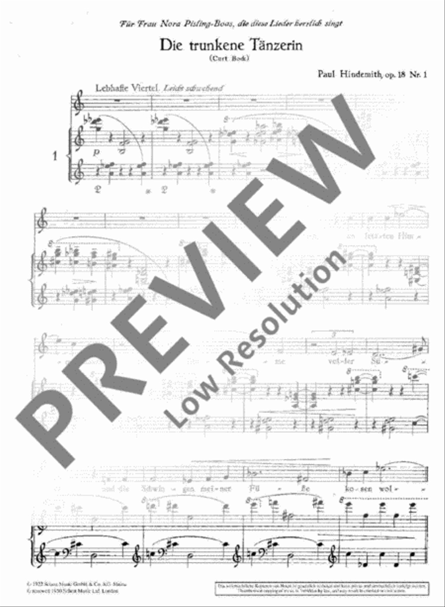 Songs with piano Soprano Voice scores gallery preview page 3