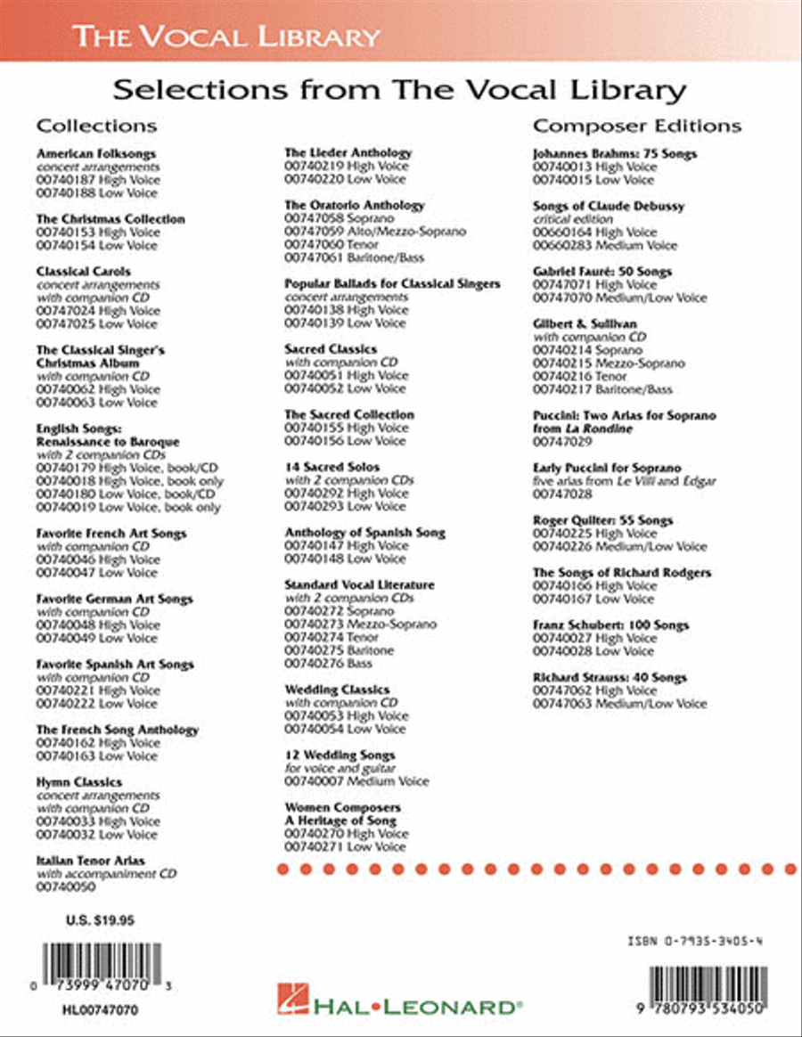 Gabriel Fauré: 50 Songs Medium Voice scores gallery preview page 2