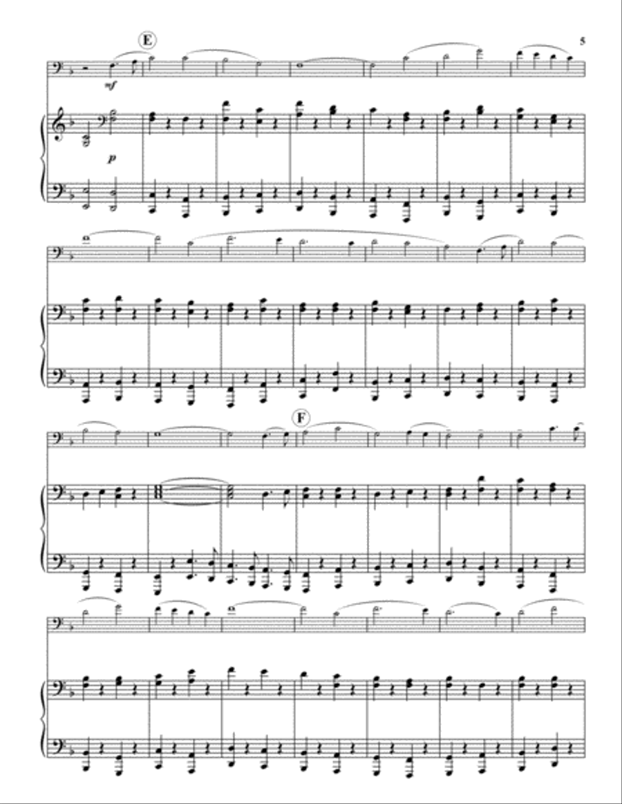 Two Holst Songs Two Holst Songs Euphonium scores gallery preview page 5