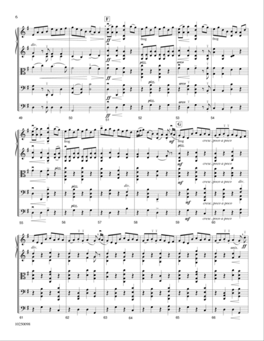 Molly on the Shore Orchestra scores gallery preview page 5