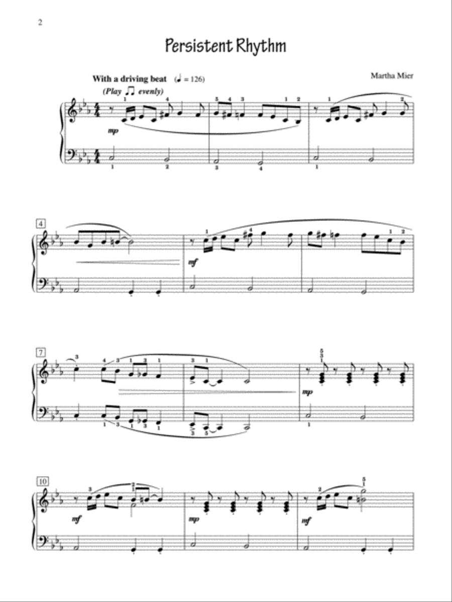 Jazz, Rags & Blues, Book 3 Piano Solo scores gallery preview page 2
