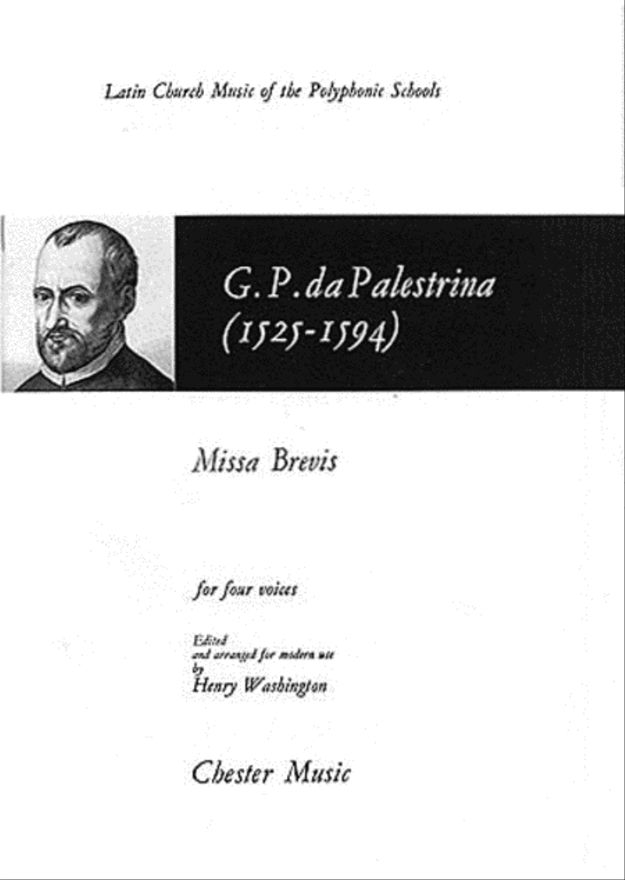 Missa Brevis 4-Part scores gallery preview page 1