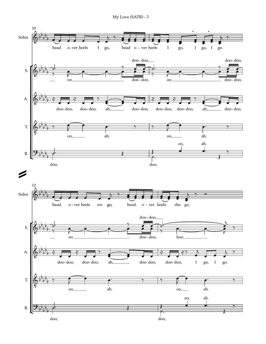My Love Divisi scores gallery preview page 3