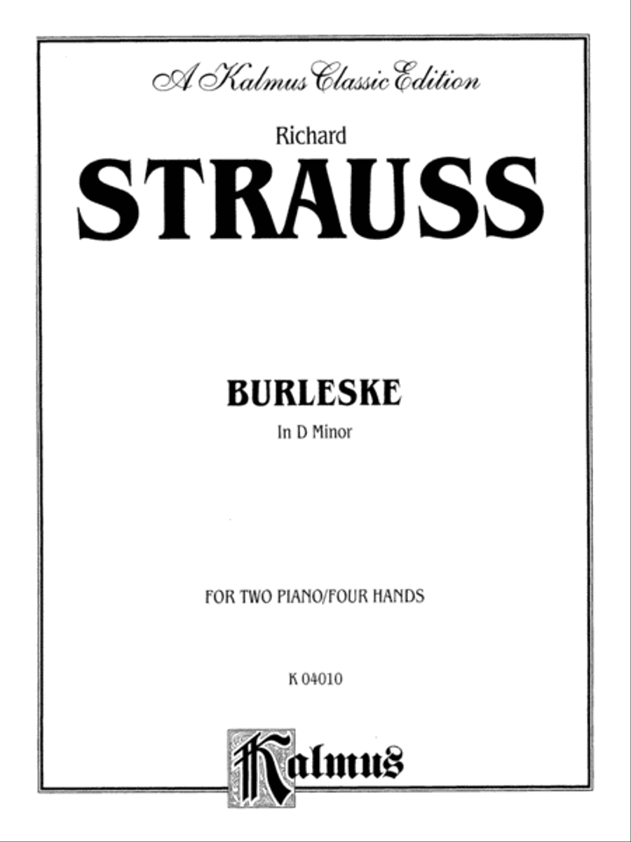 Burleske in D Minor Small Ensemble scores gallery preview page 2