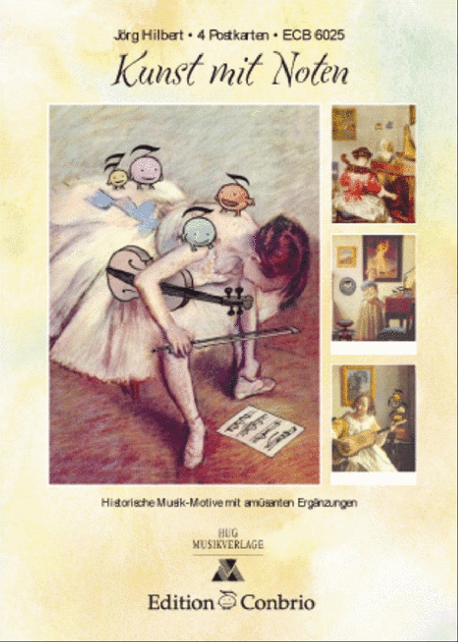 Kunst mit Noten Kunst mit Noten Greeting & Postcards scores gallery preview page 1