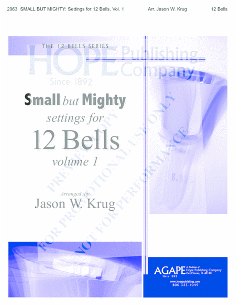 Small But Mighty Vol 1 for 12 Bells Handbell Choir scores gallery preview page 2