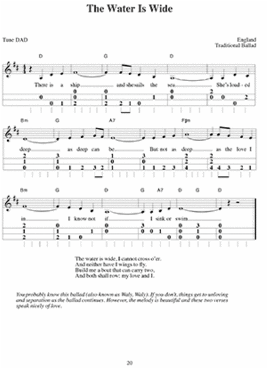 Wedding Music for the Mountain Dulcimer Mountain Dulcimer scores gallery preview page 3