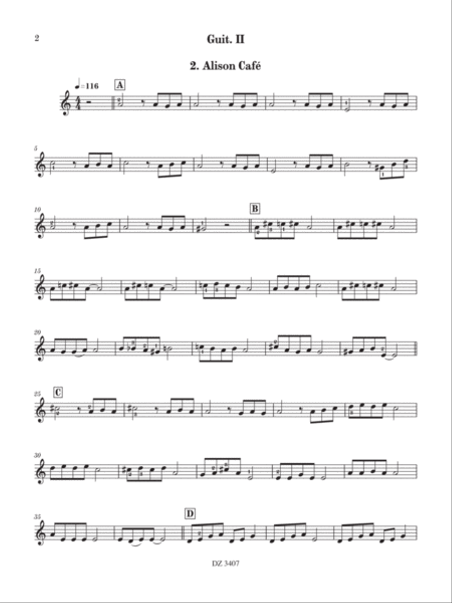 L'instant Rock Guitar Ensemble scores gallery preview page 5