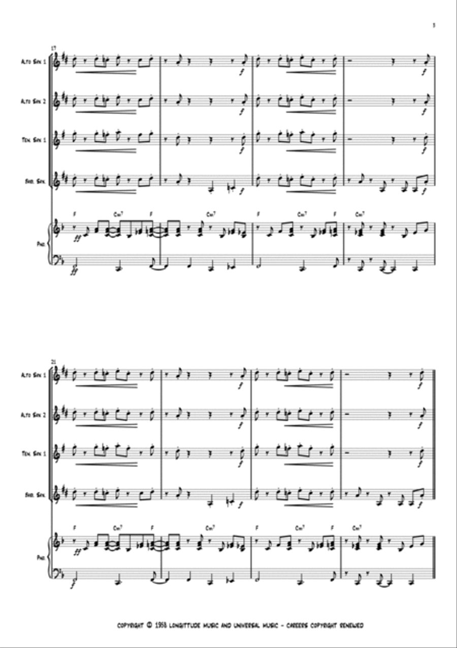 Tequila Small Ensemble scores gallery preview page 3