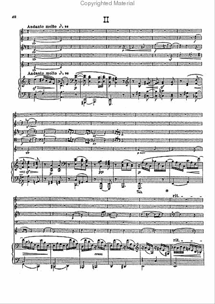 Sextet, Op. 191b Bassoon scores gallery preview page 3