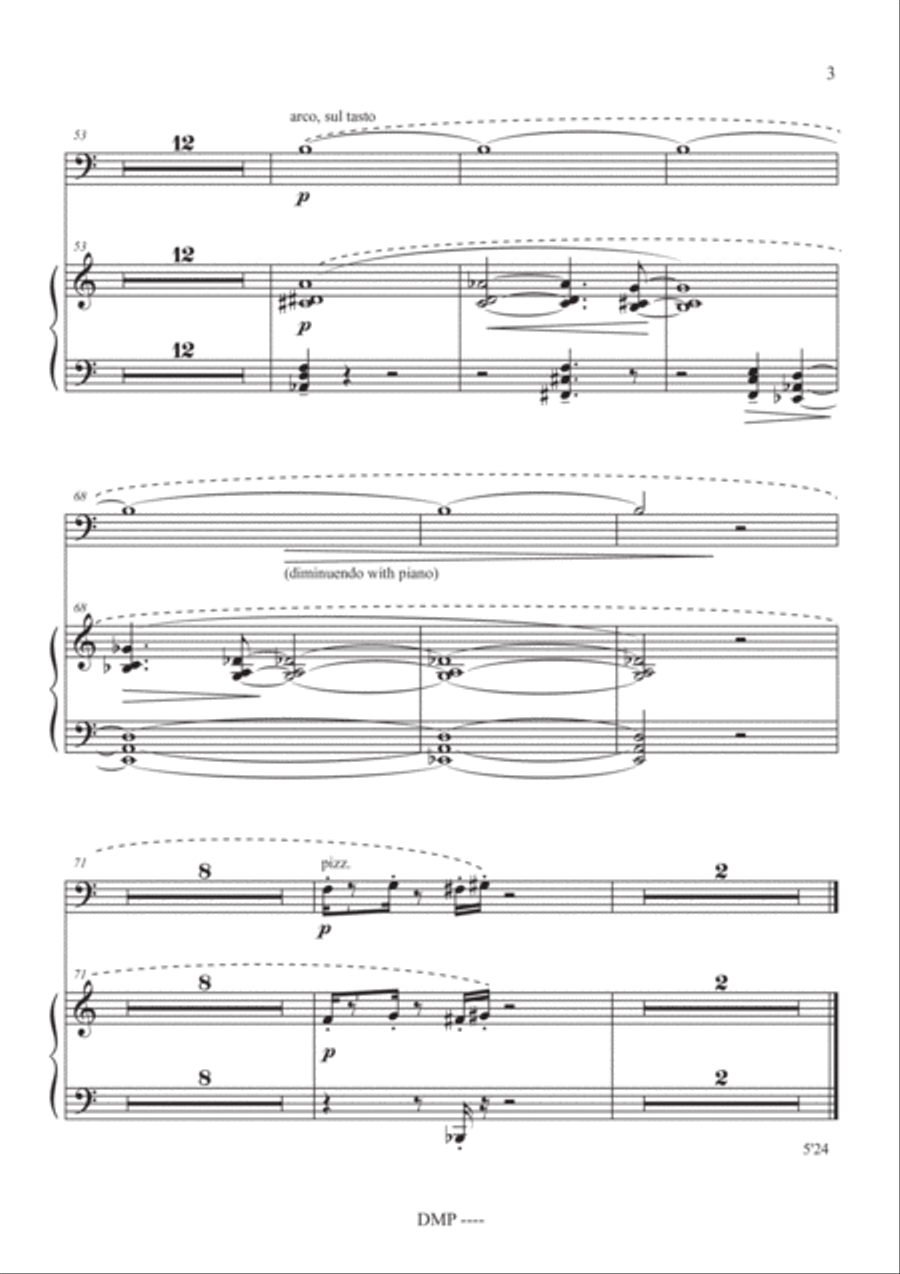 Silent Durations IXa (a Zen experience) Piano scores gallery preview page 3