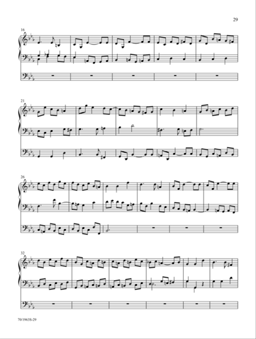 God of Grace and God of Glory Organ Solo scores gallery preview page 14