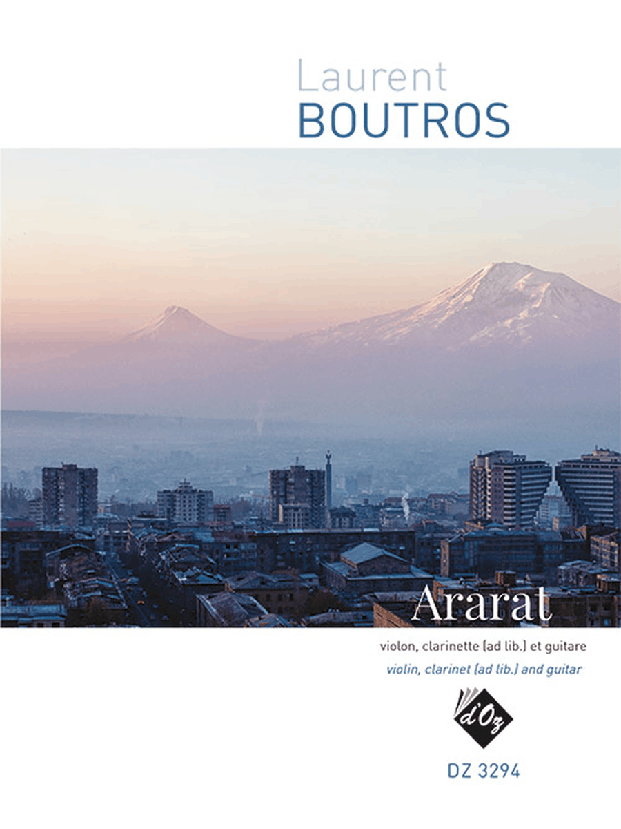 Ararat Clarinet scores gallery preview page 1