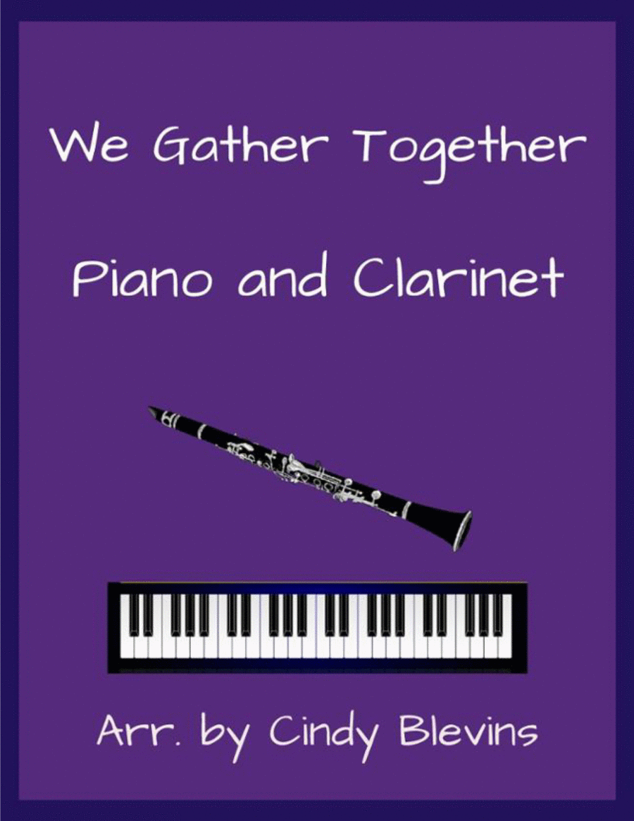 We Gather Together, for Piano and Clarinet image number null