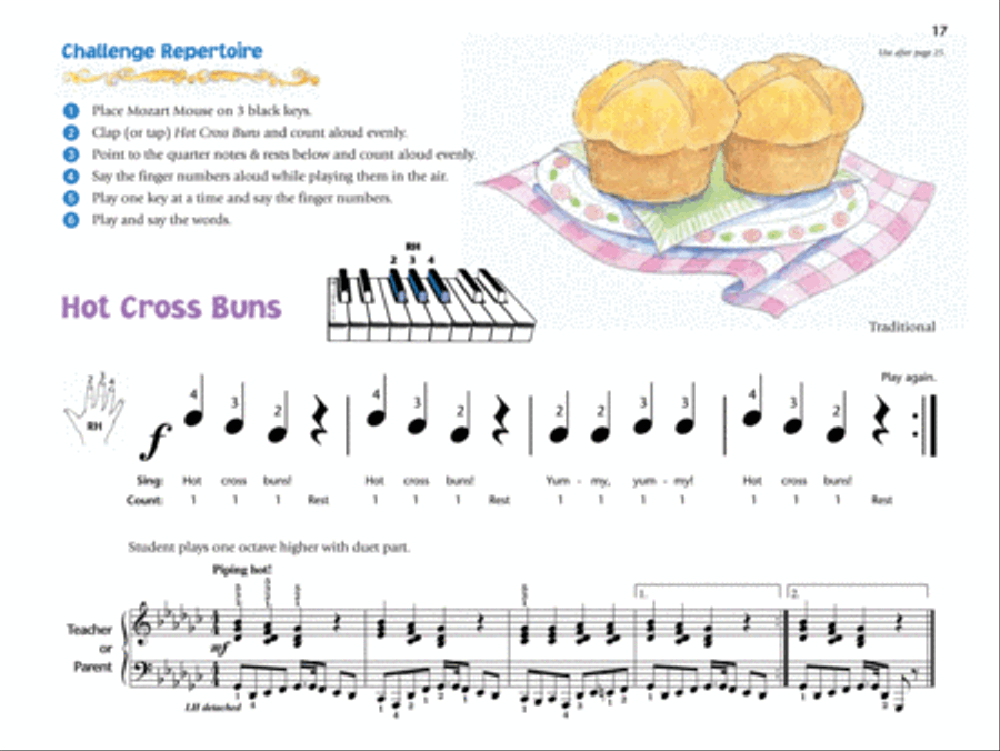 Music for Little Mozarts Recital Book, Book 1 Piano Method scores gallery preview page 9