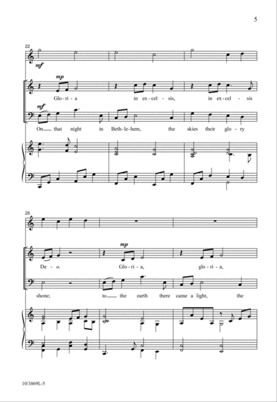 On that Night in Bethlehem 2-Part scores gallery preview page 5