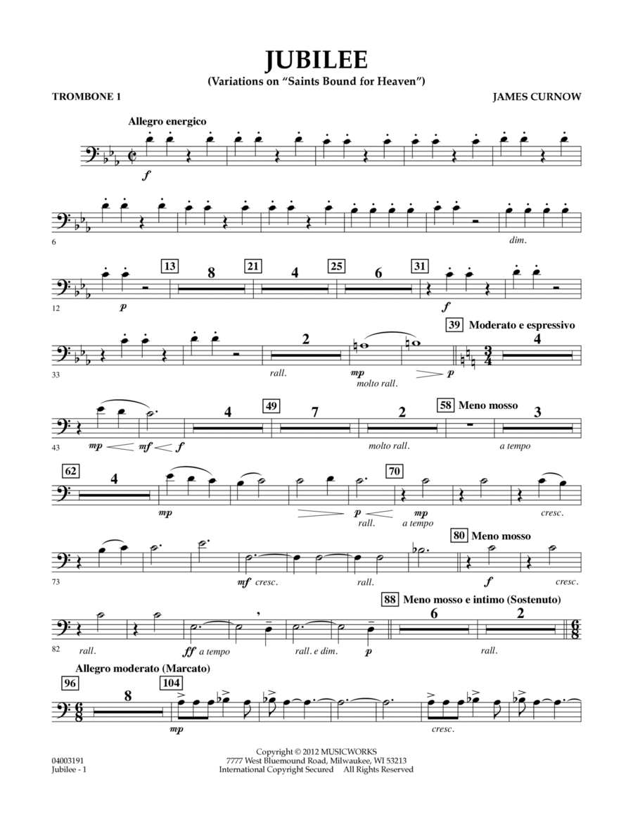 Jubilee (Variations On 
