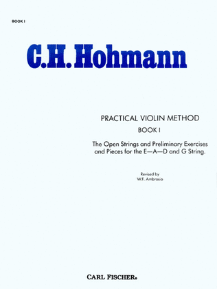Book cover for Practical Violin Method - Book I