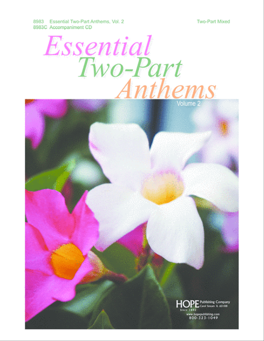 Essential Two-Part Anthems, Vol. 2 2-Part scores gallery preview page 1