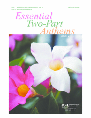 Book cover for Essential Two-Part Anthems, Vol. 2