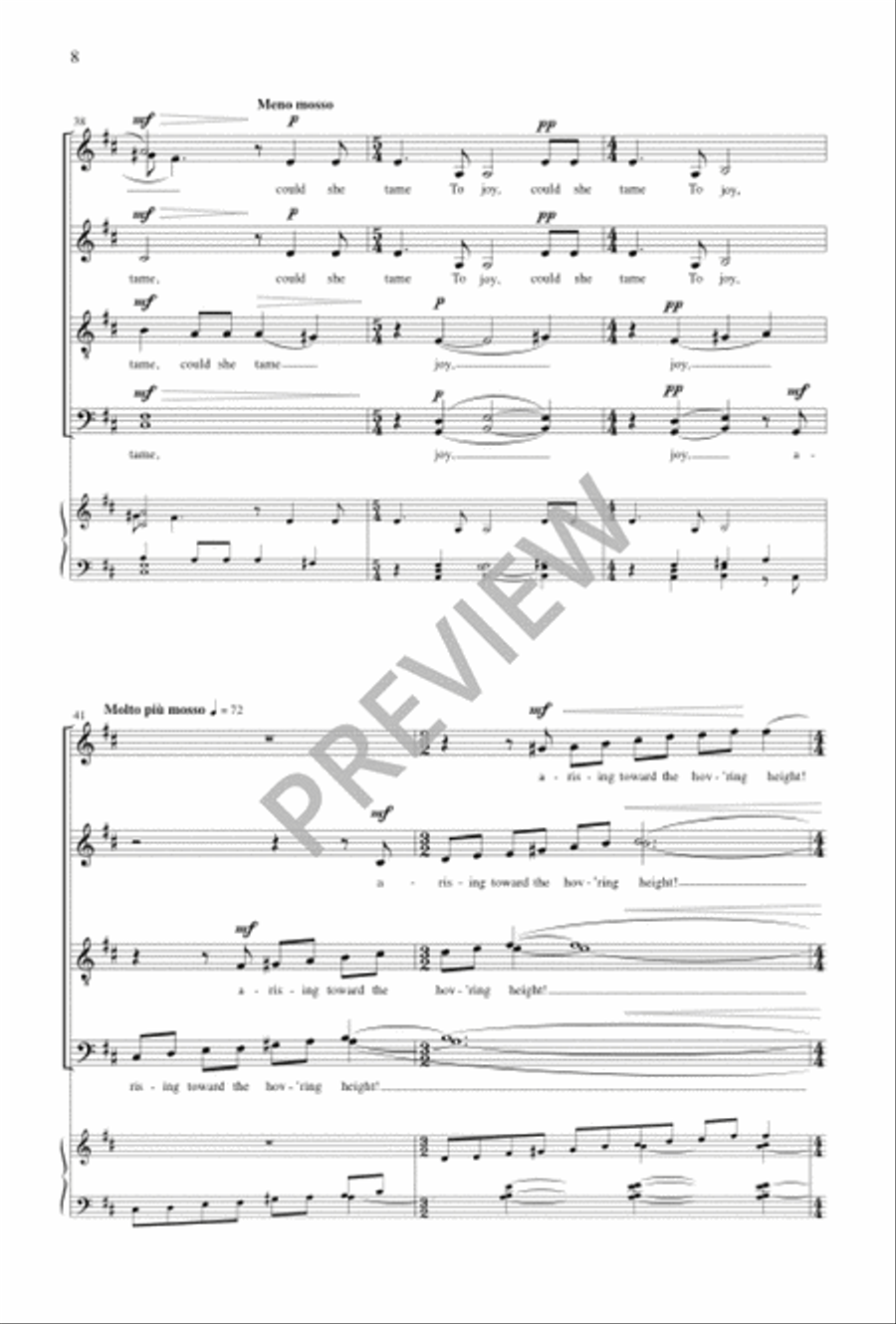 Star Sonnet Divisi scores gallery preview page 8
