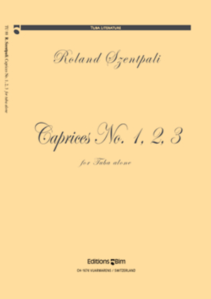 Book cover for Caprices N° 1, 2, 3