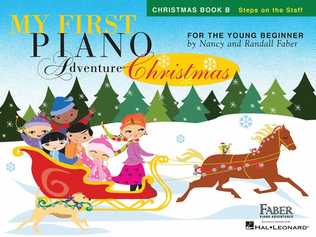 Book cover for My First Piano Adventure Christmas Book B