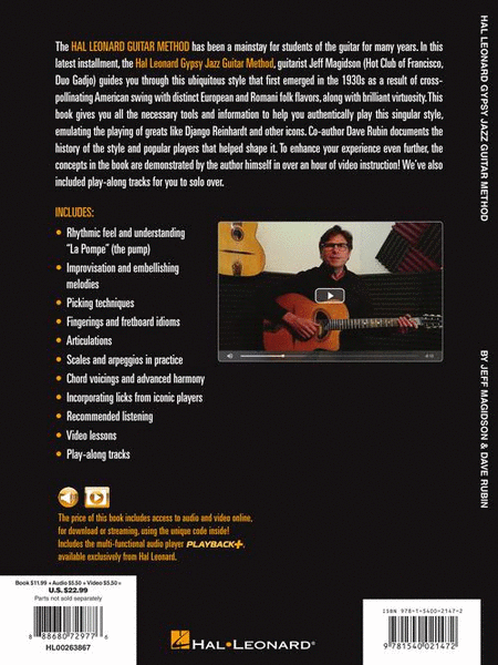 Hal Leonard Gypsy Jazz Guitar Method