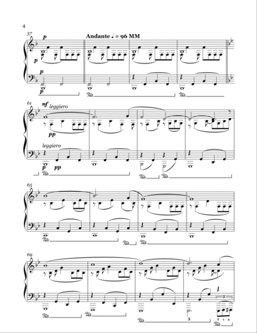 Sonata Hymnica No. 5 Piano Solo scores gallery preview page 6