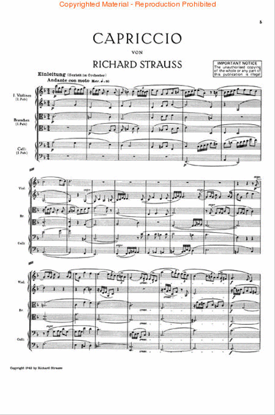 Capriccio, Op. 85 Capriccio, Op. 85 Orchestra scores gallery preview page 2
