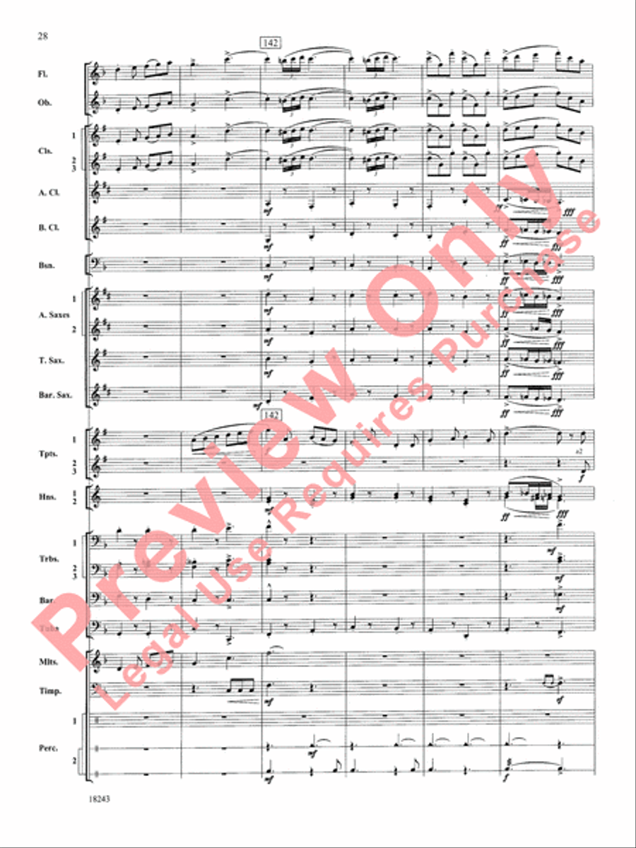 A Longford Legend A Longford Legend Concert Band scores gallery preview page 29