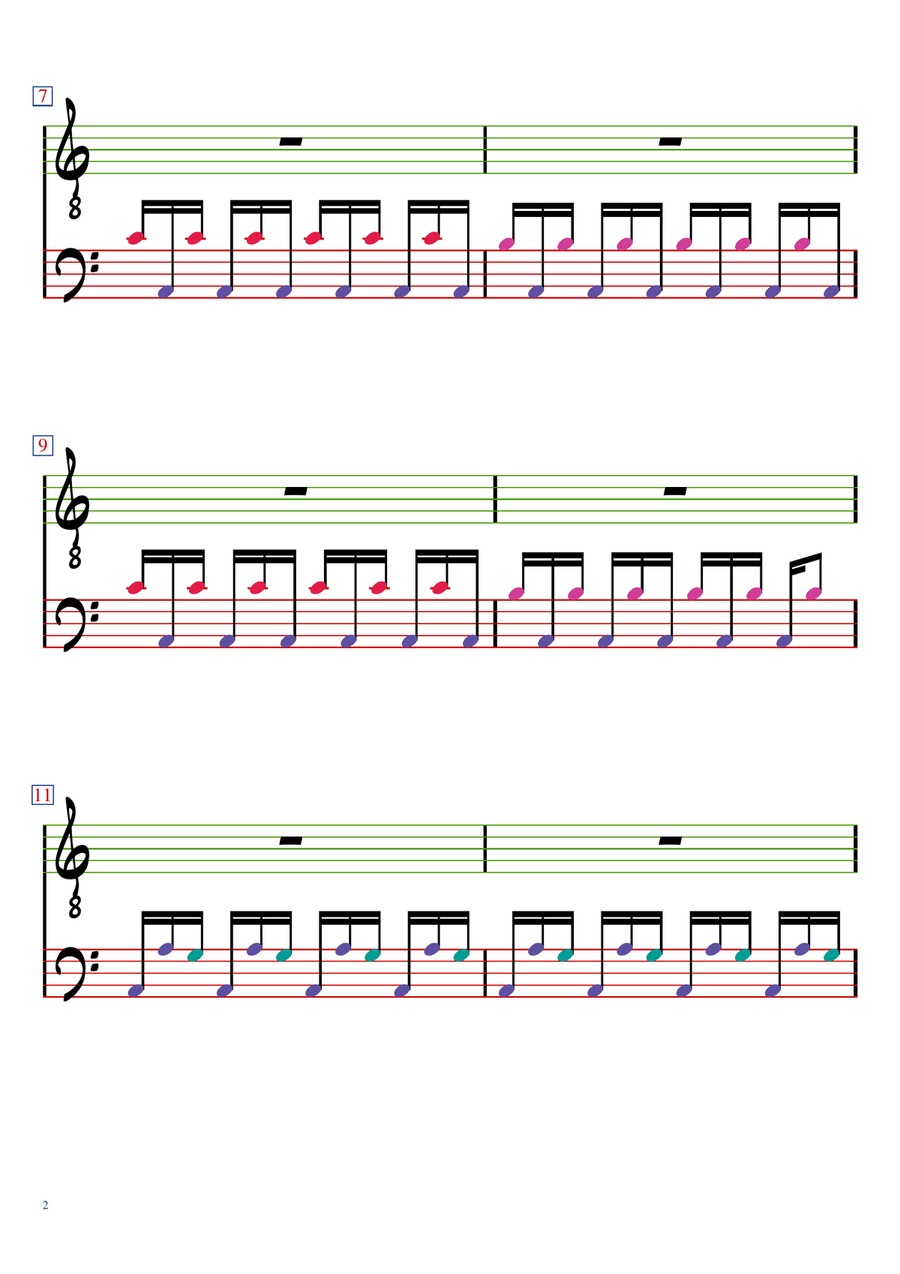 10,000 Days (wings Pt. 2) Piano Solo scores gallery preview page 2