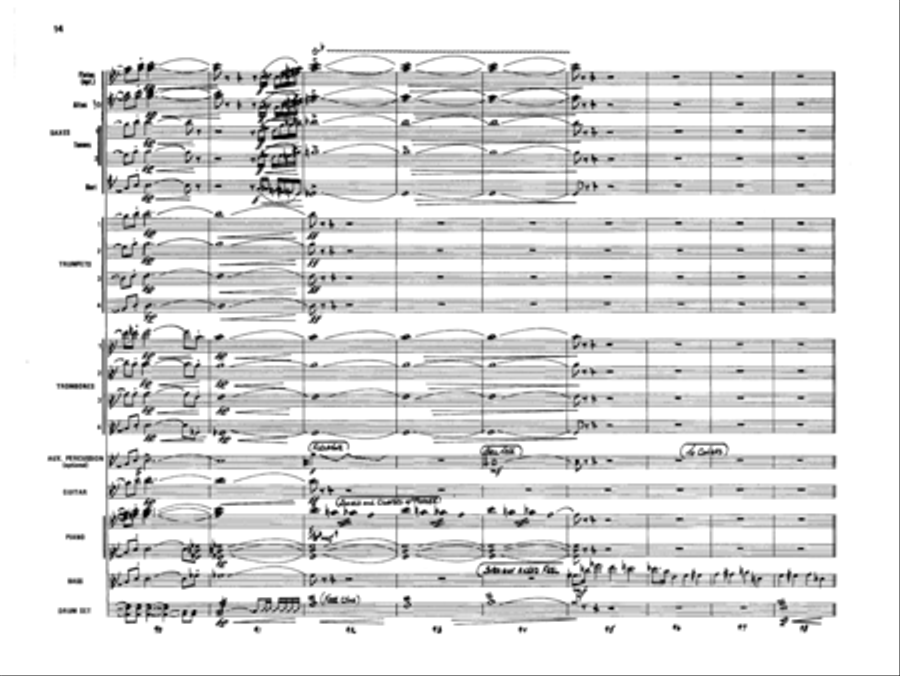 Andromeda Jazz Ensemble scores gallery preview page 13