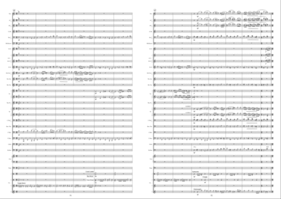 Symphony No. 2: States Of Mind, Opus 87 Concert Band scores gallery preview page 27