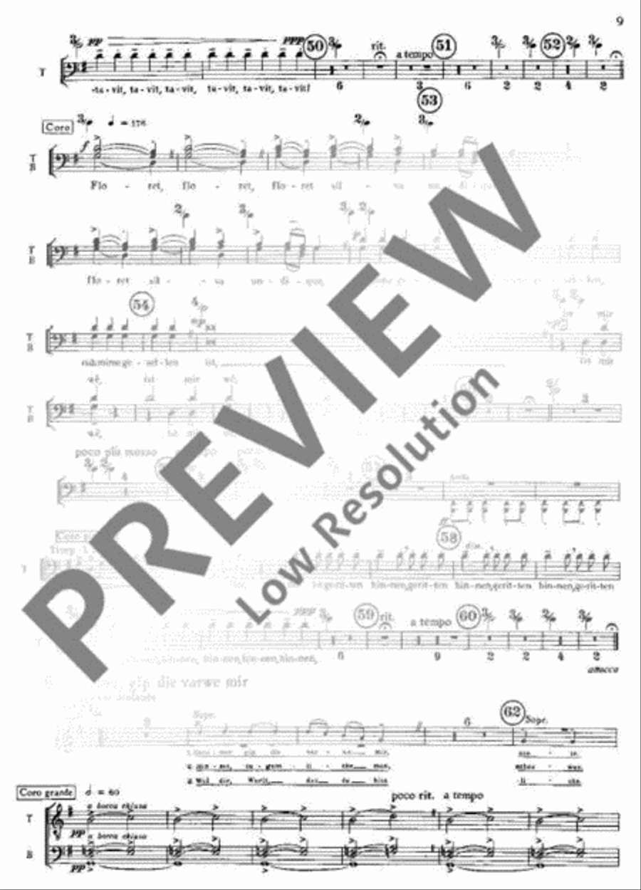 Carmina Burana Part scores gallery preview page 11